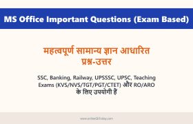 MS Office Important Questions (Exam Based) 1 MS Office Important Questions