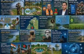 Daily Current Affairs Quiz – 23 April 2026 | Security & Water Resources
