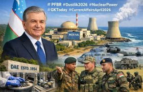 Daily Current Affairs Quiz – 13 April 2026 | PFBR & Dustlik 2026 Updates